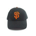 San Francisco Giants Baseball Hat Cap Hook And Loop Black Adjustable