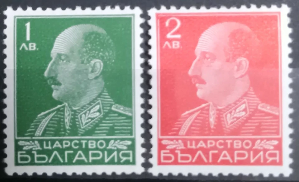  Bulgaria 1940  Mi# 375-376  Royalty Tsar Boris set MNH** OG - Image 1 of 1