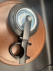 Gate Helper Wheel for Metal Swing Gates with 1 5/8" To 2" Gate Frame Gate Caster - Picture 1 of 8