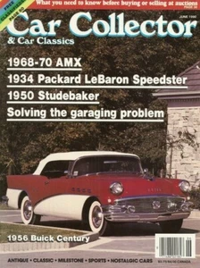 CAR COLLECTOR & CAR CLASSICS 1990 JUNE - '68-70 AMX,'34 PACKARD,'50 STUDEBAKER - Bild 1 von 1