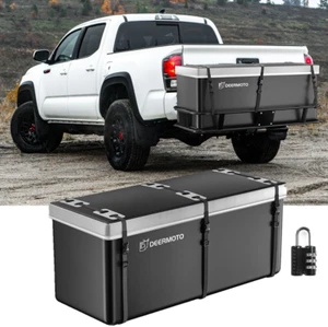 DEERMOTO Car Hitch Mount Cargo Carrier Storage Luggage Bag For Toyota Tacoma - Picture 1 of 12