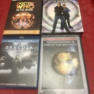 Dr Who 1982-1984; Quantum Leap Second Season; Dracula Untold; Terminator 3  - Picture 1 of 15