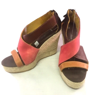 Sandalias alpargata Bettye Muller 40 multicolor nobuck cuña Foto 1 de 4