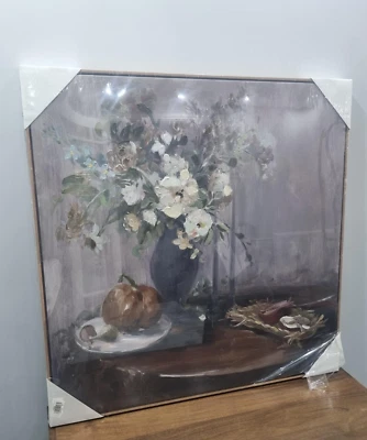 John Lewis 'Still Life Tablescape' Framed Canvas Print, 81.9 x 81.9cm, Multi - Image 1 of 4