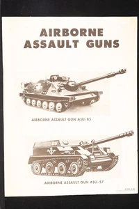 Póster de entrenamiento de asalto aerotransportado de 1982 de la Oficina de Impresión del Gobierno de los Estados Unidos V17 - Imagen 1 de 6