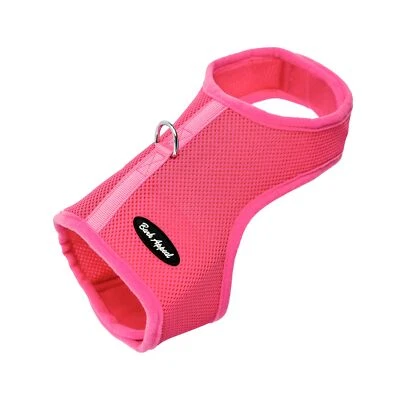 Pink Wrap N Go Dog Harness for Small-Medium Pets – Soft Solid Mesh Vest Harne... - Image 1 of 4