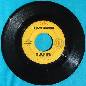 1965: The Beau Brummels Vinyl-Single Don't Talk To Strangers / In Good Time - Bild 1 von 2