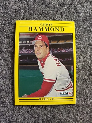 1991 Fleer - #65 Chris Hammond P - Image 1 of 2