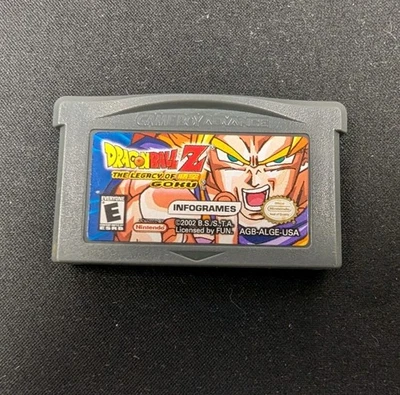 Dragon Ball Z Legacy of Goku (GBA, 2002) Solo juego | Probado | Auténtico Foto 1 de 3