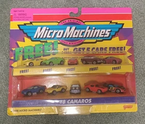 Micro Machines #8 Camaros Collection 1:64 scale - Picture 1 of 2