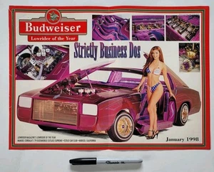 1998 Lowrider Centerfold 79 Oldsmobile Cutlass Supreme Merced California Print - Picture 1 of 10