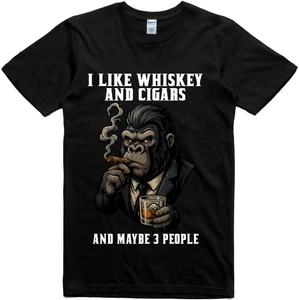 Mens Funny T-Shirt Angry Gorilla Design Regular Fit 100% Cotton Tee - Picture 1 of 1