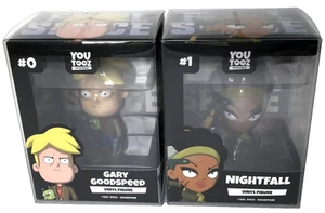 Youtooz Final Space Collection Gary Goodspeed #0 Nightfall #1 Vinyl Figur RAR - Bild 1 von 10