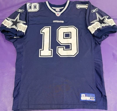 VTG Authentic Reebok #19 Dallas Cowboys On-Field Jersey NNOB 52 (Keyshawn) - Image 1 of 4