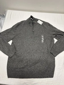 Sonoma grey sweater 2XL tall 1/4 Zip Pullover Sweater NWT - Bild 1 von 10