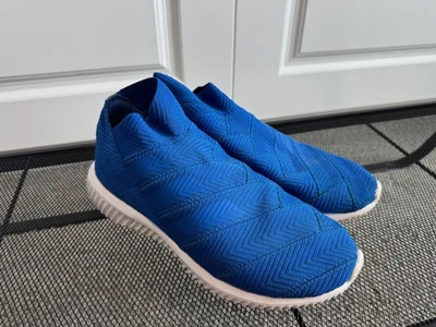 Adidas танго Nemeziz Laceless синий футбол обувь, мужской размер 8 в хорошем состоянии - Изображение 1 из 4