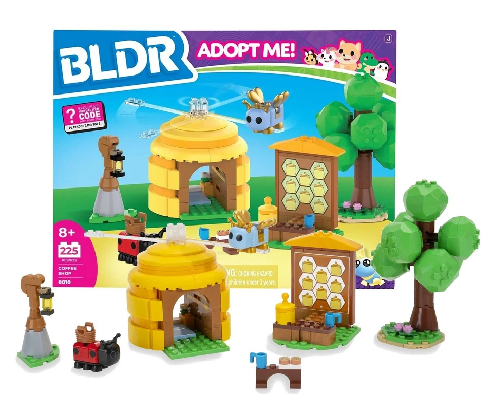 BLDR Adopt Me! Cafetería 225 piezas nueva en caja Foto 1 de 1