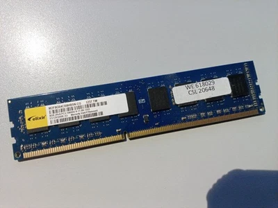 Arbeitsspeicher 8GB Elixir 2Rx8 PC3-10600U - Bild 1 von 3
