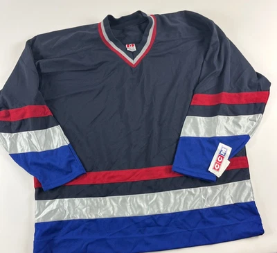 Vancouver Canucks Blank # Blue NHL Hockey Jersey Size XXL - Image 1 of 3