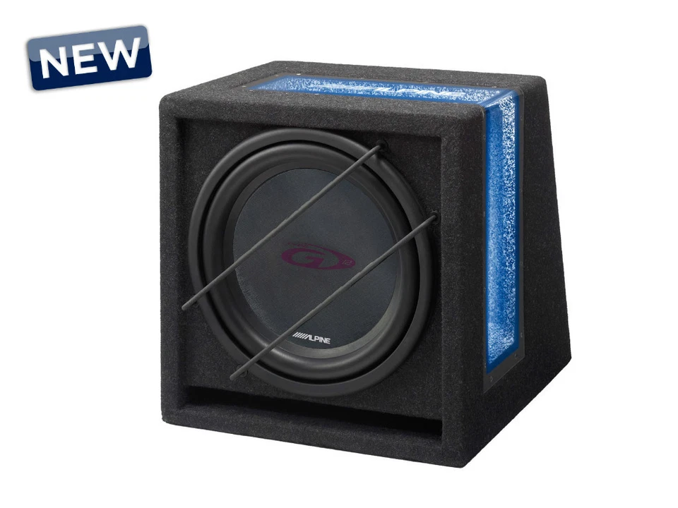ALPINE SBG-1244BR - Subwoofer cassa Reflex pronta all'uso SBG SWG 800W LED BLU - Immagine 1 di 1