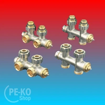 Oventrop Multiblock T im Set mit Abdeckung und Thermostatkopf - Bild 1 von 4