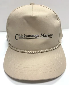 Chickamauga Marina Hat Chattanooga Tennessee River Boating Trucker Fisherman Cap - Picture 1 of 12