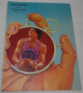 1983 Northside Pulaski County High School Basketball Virginia Original Program - Picture 1 of 5
