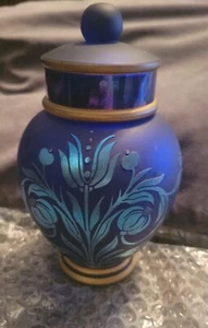 FENTON EDICIÓN LIMITADA SATINADO FAVRENE HERLOOM COLECCIÓN JARRA DE JENGIBRE 77/600 - Imagen 1 de 7