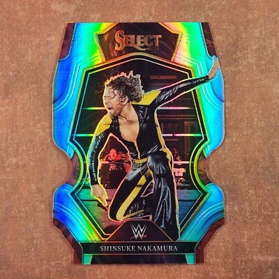 5-01-08 PWE 2023 wwe select #165 shinsuke nakamura  premier level silver die-cut - Image 1 of 2