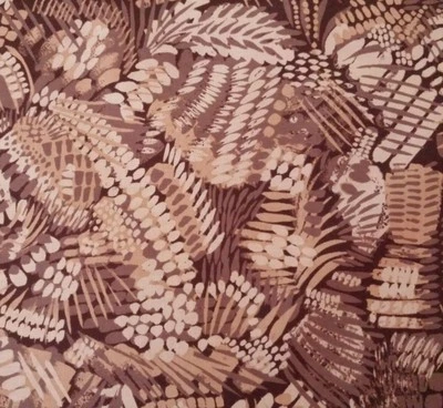 24" Camille Birdsong Melissa White Rowan Fabrics Brown Tan - Image 1 of 3