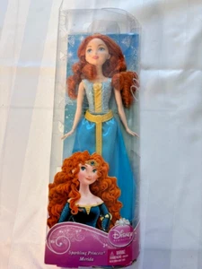 2012 Disney SPARKLING PRINCESS MERIDA Y6863 Mattel NIB - Picture 1 of 4