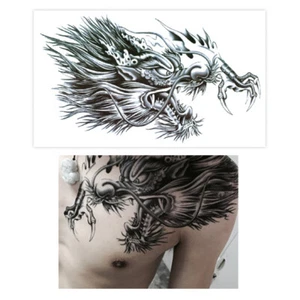Temporary Tattoo Stickers Waterproof Body Shoulder Chest Arm Art Fake Tattoos JW - Picture 1 of 26