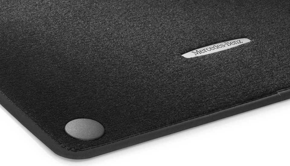 Mercedes Benz Original Velour Floor Mats W 222 S CLASS Short Rhd Black New - Image 1 of 1