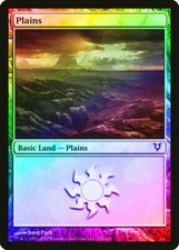 Plains (231) FOIL Avacyn Restored HEAVILY PLD Basic Land MAGIC MTG CARD ABUGames