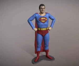 3D Resin Printed Unassembled And Unpainted George Reeves Superman. DC Comics - Picture 1 of 2
