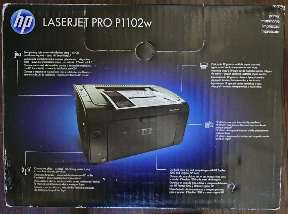 HP  LaserJet Pro P1102w Standard Printer Laser Printer (CE657A)