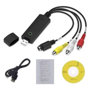 Portable USB Video Adapter Single Channel for VHS Hi8 Conversion - Photo 1/8