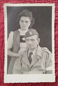 Judenfoto polnischer Heeresarzt im Polenlager Pow in der Schalksmühle 2.WK 1945 - Bild 1 von 8