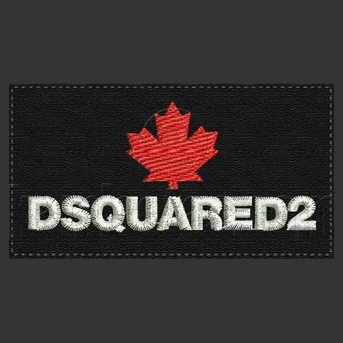 HECHO A MANO DSQUARED2 toppa gesticker patch parche bordado 7,6cm (compatible product)