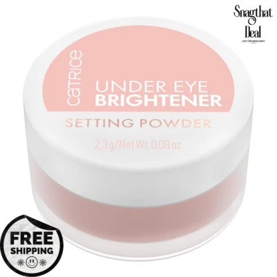 Catrice - Under Eye Brightener Setting Powder - (010 | Light Rose) - Imagem 1 de 4