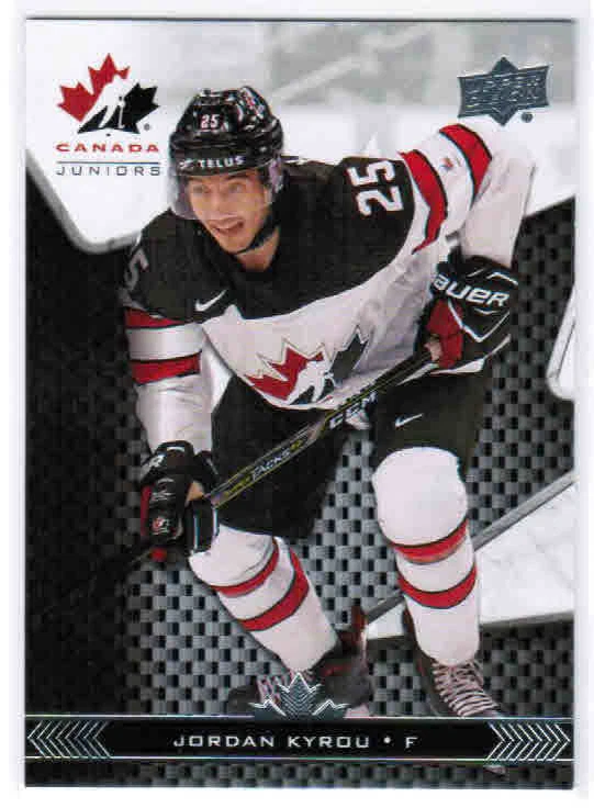 2018 UD TEAM CANADA HOCKEY JUNIORS/WOMEN/ALUMNI BASE CARDS (#1-100) U-Pick List - Image 1 of 1
