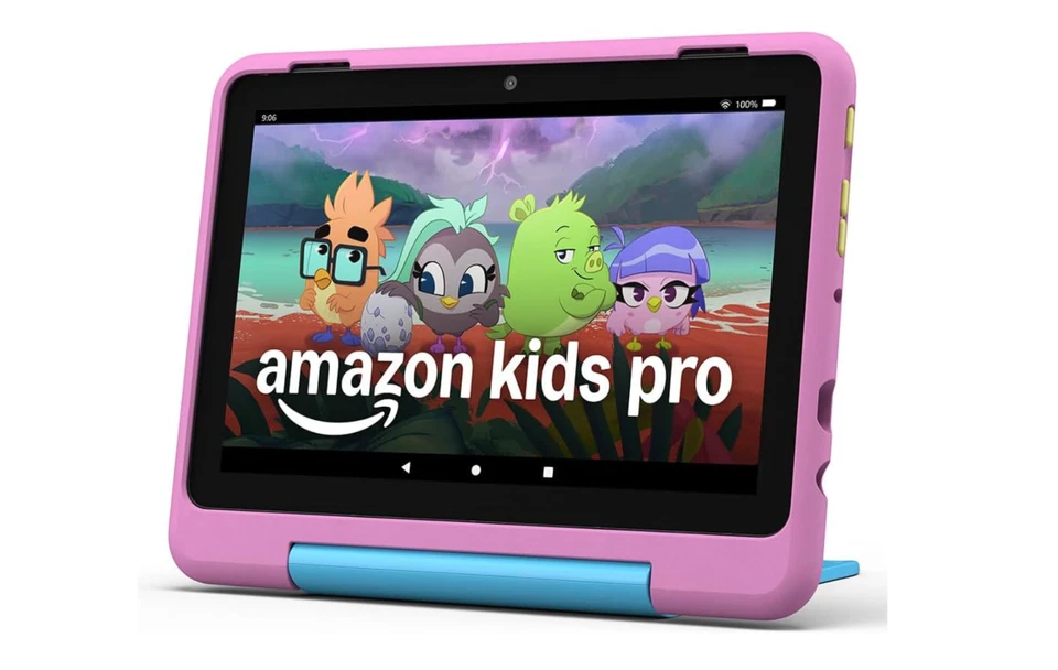 Amazon Fire HD 8 Kids Pro-Tablet 2024 Löwen Design 32 GB 8 Zoll  Neu & OVP - Bild 1 von 1