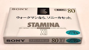 Sony Stamina XI 80 leere Audiokassette Band (versiegelt) NEU - Bild 1 von 4