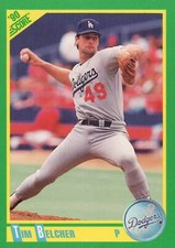 1990 Score # 126  Tim Belcher Los Angeles Dodgers