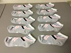 Women's Hue Cotton Blend Ankle Socks Medium Multi 10 Pair #657R - Foto 1 di 2