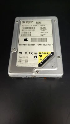 WD Western Digital  102AA WD102AA-00ANA0 10.2GB IDE PATA EIDE 5400RPM Hard Drive - Image 1 of 4