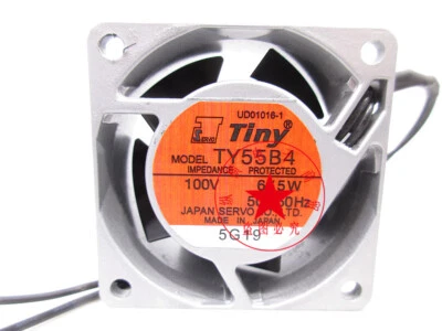 SERVO TY55B4 6CM 6028 100V 6/5W 50/60HZ AC cooling fan - Image 1 of 4
