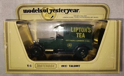 Matchbox LIPTON’S TEA 1927 Talbot Panel Truck Model Original Box ©1978 Lesney - Image 1 of 4
