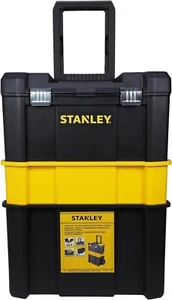 Essential Rolling Workshop Toolbox, 3-in1 stapelbare Einheiten, tragbare Werkzeuglösung - Bild 1 von 19