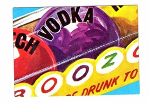 1974 Topps Wacky Packages 7th Series Puzzle Checklist MM Card